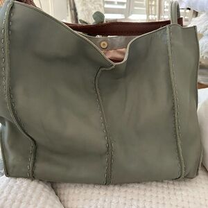 The Sak - Los Feliz Large Tote 👜 (Sage/Meadow)